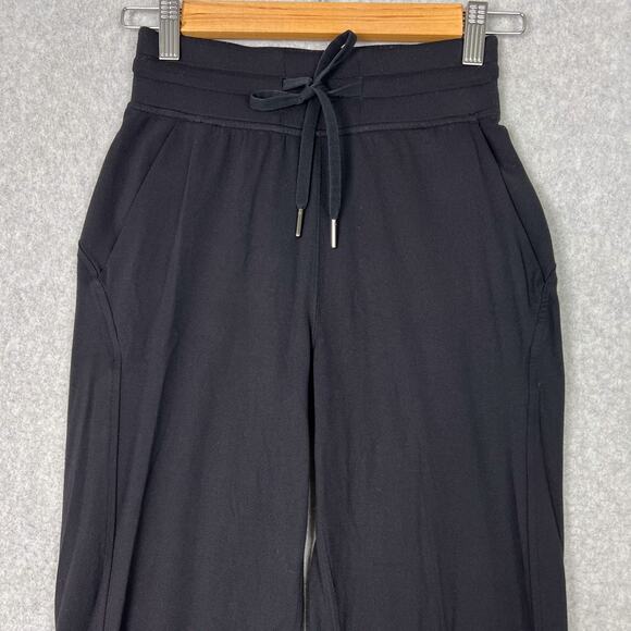 Lululemon Womens 0 Ready to Rulu High Rise Cropped Jogger in Black - Picture 3 of 10